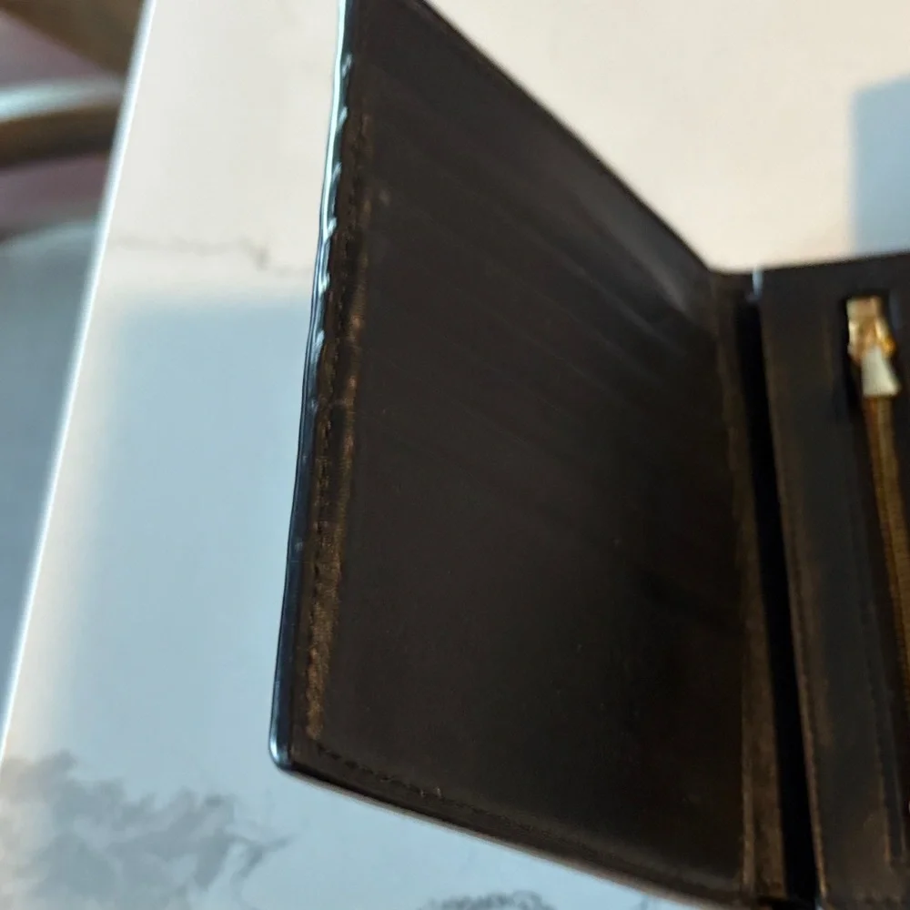Celine Black Leather Wallet - Picture 5 of 6